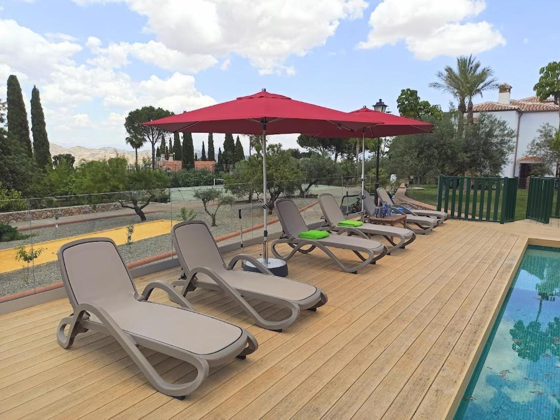 Luxe Hacienda La Campina Met Verwarmd Zwembad En Tennisbaan. Альхаурин-эль-Гранде Экстерьер фото